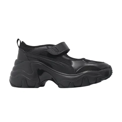 Pre-owned Puma Wmns Pulsar Wedge Sandal 'black' | Women's Size 9