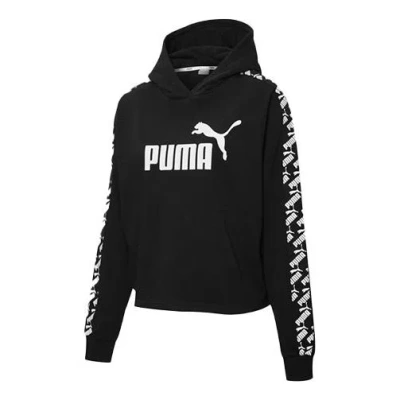Puma (wmns)  Amplified Cropped Hoodie 'black'