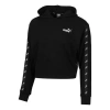 Puma (wmns)  Amplified Cropped Tr Hoodie 'black White'