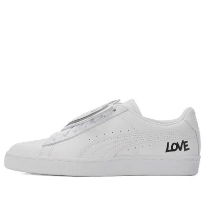 Puma (wmns)  Basket Badge Hndwrttn 'white'