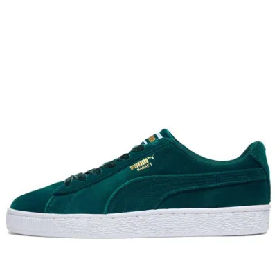 Puma (wmns)  Basket 'classic Velvet - Malachite' In Green