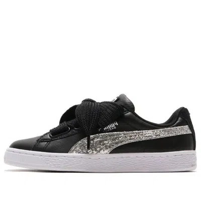 Puma (wmns)  Basket Heart 'black Silver Glitter'