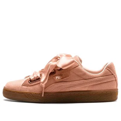 Puma (wmns)  Basket Heart Corduroy 'pink Brown'