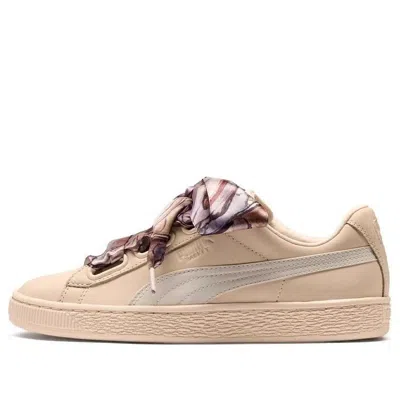 Puma (wmns)  Basket Heart Mimicry 'vanilla Cream' In Nude
