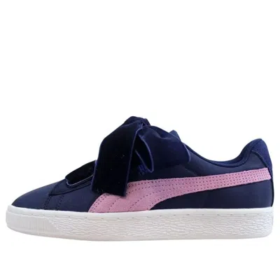 Puma (wmns)  Basket Heart Nylon 'blue Depths' In Multi