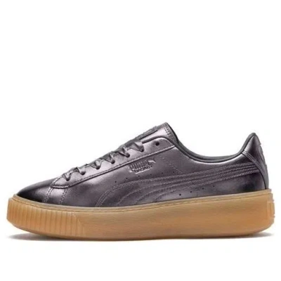 Puma (wmns)  Basket Platform Luxe 'silver'