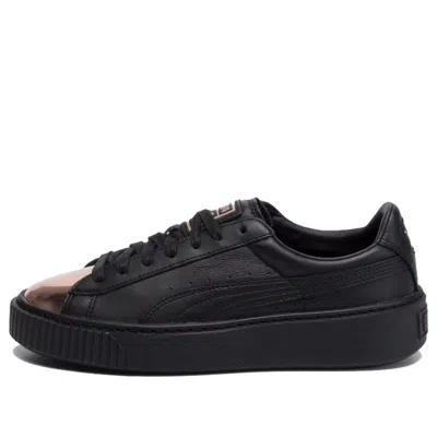 Puma (wmns)  Basket Platform Metallic 'black Rose Gold'