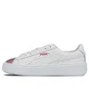 Puma (wmns)  Basket Platform Metallic 's 'white/lilac Snow'