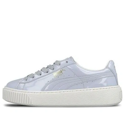 Puma (wmns)  Basket Platform Patent Halogen Blue