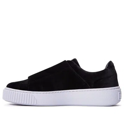 Puma (wmns)  Basket Platform Strap 'black And White'