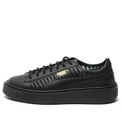 Puma (wmns)  Basket Platform Summer Casual Shoes Black