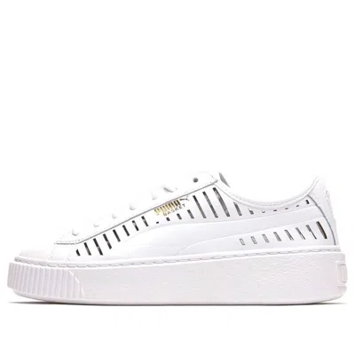 Puma (wmns)  Basket Platform Summer In White