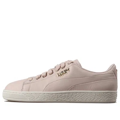 Puma (wmns)  Basket Premium Logo 'silver Peony  Team Gold'