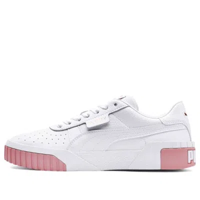 Puma (wmns)  Cali Skate Shoes 'white Pink' In Multi