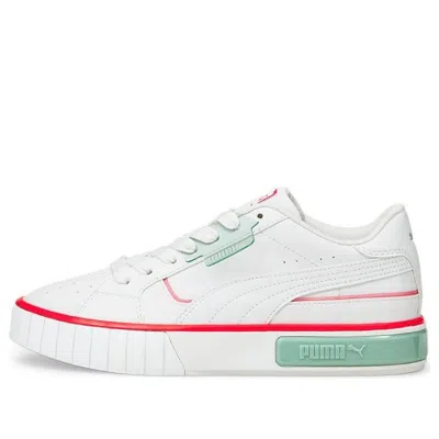 Puma (wmns)  Cali Star Lights Platform Shoes White/green/orange