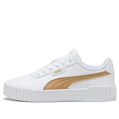 Puma (wmns)  Carina 3.0 Aqua Metallics 'white Light Sand Gold'