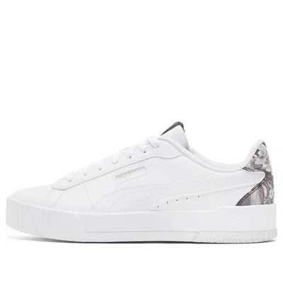 Puma (wmns)  Carina Crew Untamed Su For Casual Shoes White/black In Multi