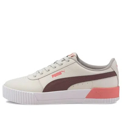 Puma (wmns)  Carina Leather 'khaki White Brown' In Multi