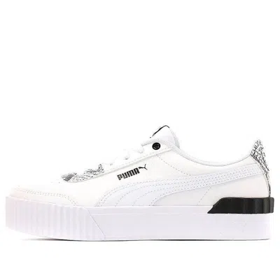 Puma (wmns)  Carina Lift Casual Shoes For White/black