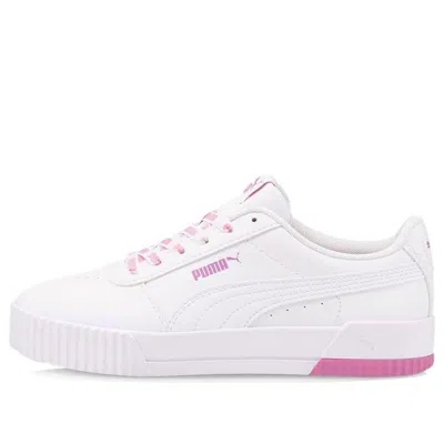 Puma (wmns)  Carina Logomania Kadin Sneakers White/red/pink