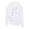Puma (wmns)  Classics Logo Graphics Hoodie 'white'