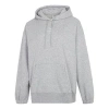 Puma (wmns)  Classics Oversized Logo Hoodie Grey In Gray