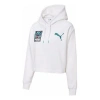 Puma (wmns)  Claw Pack Logo Hoodie 'white Blue'