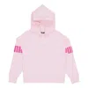 Puma (wmns)  Contrasting Colors Alphabet Logo Pattern Loose Hoodie Pink