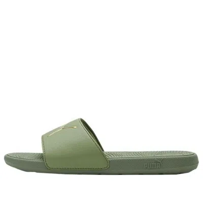 Puma (wmns)  Cool Cat 2.0 Slides 'olivine Gold' In Multi
