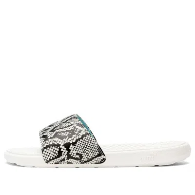 Puma (wmns)  Cool Cat Snake Slippers White