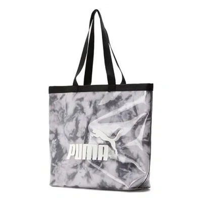 Puma (wmns)  Core Transparent Tote Bag 'grey' In Multi