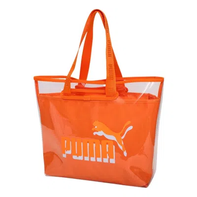 Puma (wmns)  Core Twin Shopper Bag 'orange' In Multi