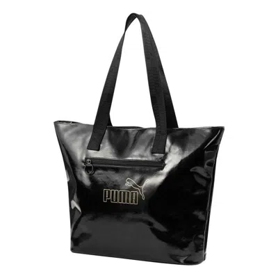 Puma (wmns)  Core Up Large Shopper Bag 'black White' In Multi