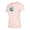 Puma (wmns)  Creative Printing Sports Round Neck Short Sleeve Pink In Pink