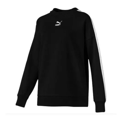 Puma (wmns)  Crew Neck Jumper Sweater 'black White'