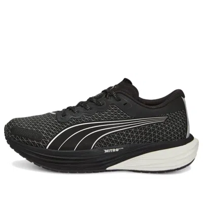 Puma (wmns)  Deviate Nitro 2 Wtr 'black Metallic Silver'