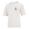 Puma (wmns)  Downtown Graphic Printing Casual Sports Round Neck Short Sleeve Creamy White