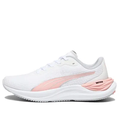 Puma (wmns)  Electrify Nitro 3 'white Peach Smoothie' In Multi