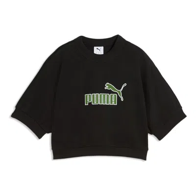 Puma (wmns)  Elevated Essentials Relaxed Sweatshirt ' Black'