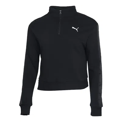 Puma (wmns)  Essential Half Zip Sweatshirt 'black White'