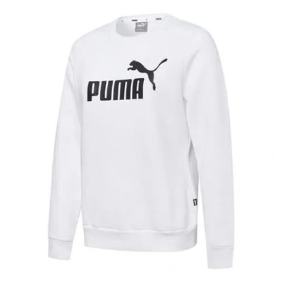 Puma (wmns)  Essential Logo Fleece Crew Neck Sweater 'white'