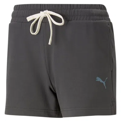 Puma (wmns)  Essentials Better Shorts 'black' In Gray