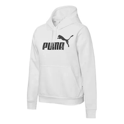 Puma (wmns)  Essentials Hoodie 'white Black'