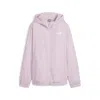 Puma (wmns)  Essentials Solid Windbreaker Jacket 'purple' In Multi
