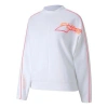 Puma (wmns)  Evide Logo Printing Round-neck Sweatshirt White