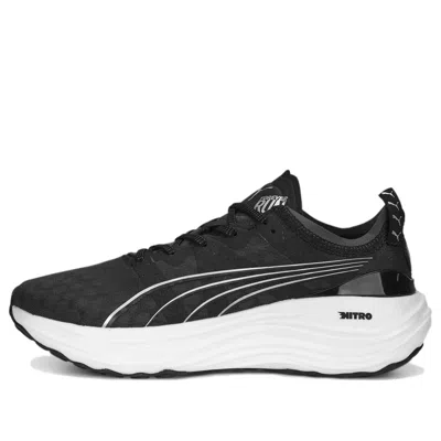 PUMA (WMNS) PUMA FOREVERRUN NITRO 'BLACK WHITE'