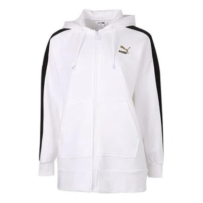 Puma (wmns)  Full-zip Sleeve Striped Jacket 'white Black'