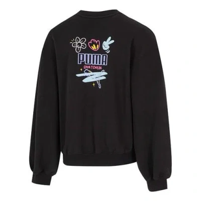 Puma (wmns)  Graphic Sweatshirt 'black'