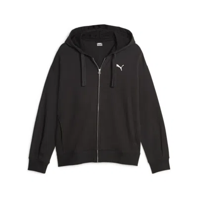PUMA (WMNS) PUMA HER TERRY FULL-ZIP HOODIE 'GREEN'