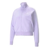Puma (wmns)  Iconic T7 Embroidery Logo Stand-up Collar Jacket Purple